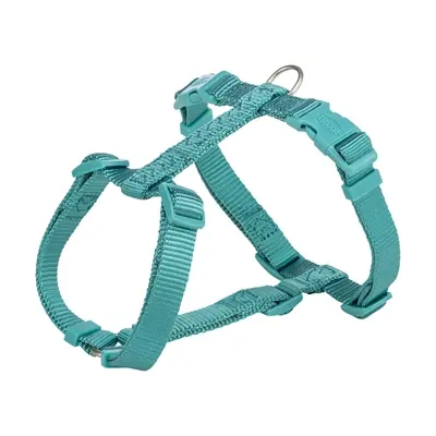 Trixie hondentuig Premium H-tuig aqua blauw 52-75 cm – verstelbaar