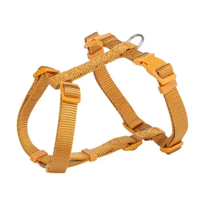 Trixie H-tuig hond Premium curry geel 30-44 x 1 cm – verstelbaar