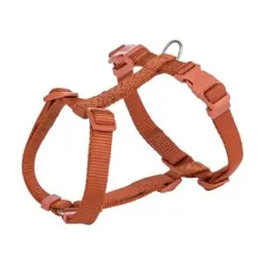 Trixie hondentuig Premium H-tuig roest bruin 30-44 cm – verstelbaar - Afbeelding 1