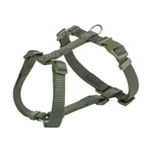 Trixie hondentuig Premium H-tuig olijfgroen 60-87 cm – verstelbaar - Afbeelding 1