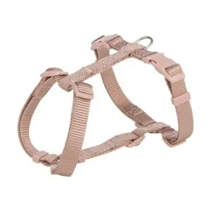 Trixie hondentuig Premium H-tuig blush roze 60-87 cm – verstelbaar - Afbeelding 1