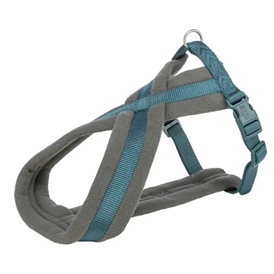 Trixie hondentuig Premium Touring petrol 50-90 cm – met vliesvulling