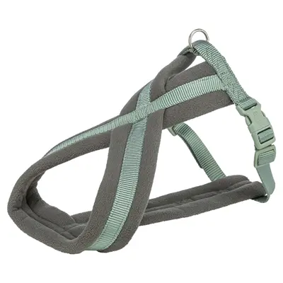 Trixie hondentuig Premium Touring salie 45-80 cm – met vliesvulling