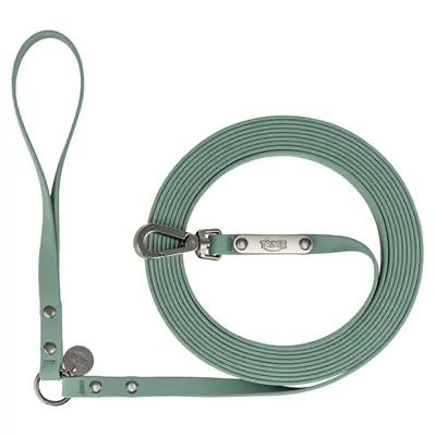 Trixie sleeplijn Citystyle PVC salie 5 m – waterafstotend en afwasbaar