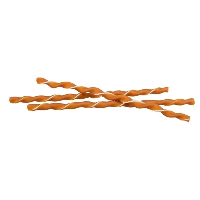 Trixie Twisters met kip 34 cm – omwikkelde runderhuid, 50 stuks