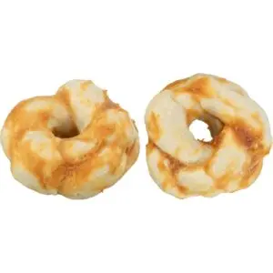 Trixie Denta Fun Twists collageen met kip 85 g – kauwsnack, glutenvrij - Afbeelding 1