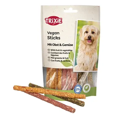 Trixie Vegan Sticks hondensnack fruit en groente 6 x 100 g