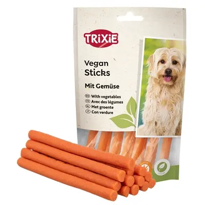 Trixie vegan sticks met groente 120 g – glutenvrije hondensnack