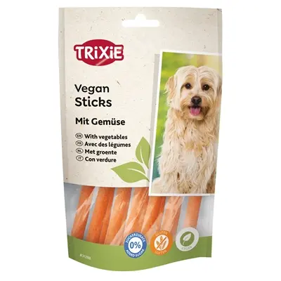 Trixie vegan sticks met groente 120 g – glutenvrije hondensnack - Afbeelding 4