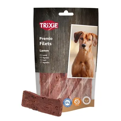 Trixie Premio Filets lam 6 x 80 g – hondensnack met 93% vlees