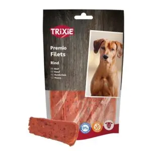 Trixie Premio Filets rund 6 x 80 g – hondensnack met 93% vlees - Afbeelding 1