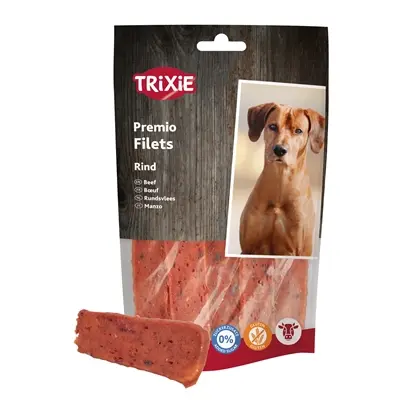 Trixie Premio Filets rund 6 x 80 g – hondensnack met 93% vlees