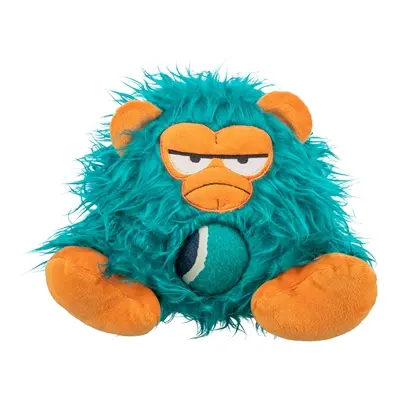 Trixie Monster hondenspeeltje met tennisbal 25 cm – pluche, 2 stuks