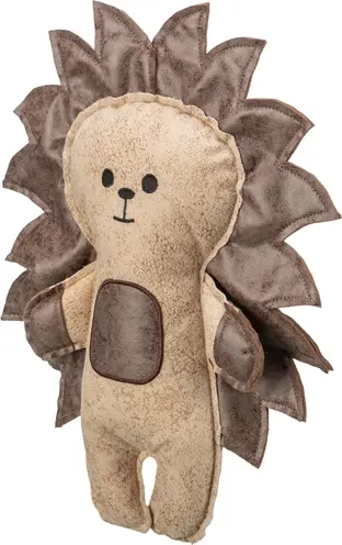 Trixie egel hondenknuffel stof 33 cm – zonder geluid, 3 stuks - Afbeelding 2