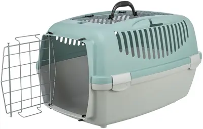 Trixie reismand kat Capri Open Top lichtgrijs/salie 61 x 40 x 38 cm - Afbeelding 3