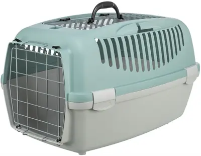 Trixie reismand kat Capri Open Top lichtgrijs/salie 61 x 40 x 38 cm - Afbeelding 4