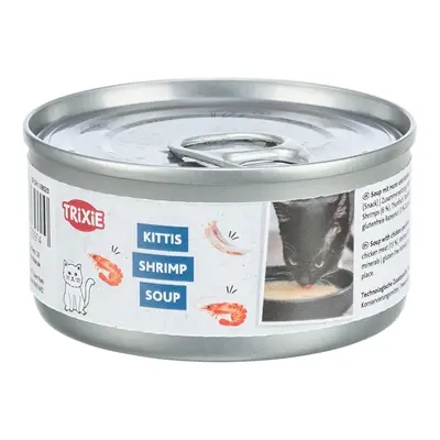 Trixie Soep kattensnack kip en garnalen 4 x 80 g – vloeibaar, glutenvrij - Afbeelding 3