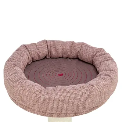 Trixie krabpaal Viviana rond oudroze 50 x 50 x 80 cm – jute en sisal - Afbeelding 4