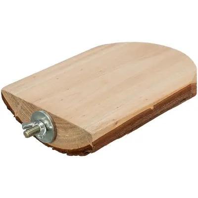 Trixie platform schorshout 15 x 20 cm – met schroefbevestiging, 4 stuks - Afbeelding 2