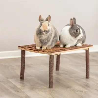 Trixie schuilplaats konijn schorshout 45 x 35 x 27 cm – ook ligplaats - Afbeelding 3