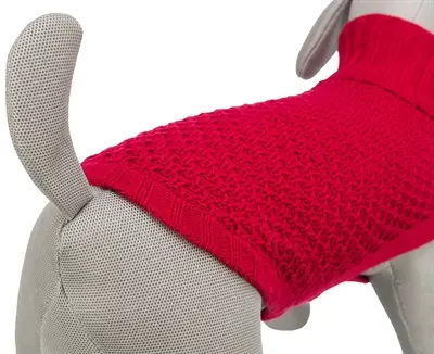 Trixie hondentrui Norwood rood 40 cm – katoen, wol en polyamide - Afbeelding 5