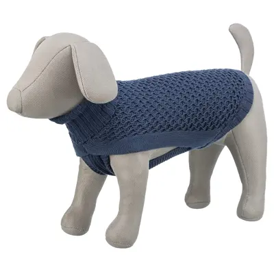 Trixie hondentrui Norwood blauw 33 cm – katoen, wol en polyamide - Afbeelding 4