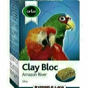 Orlux klei blok papegaai Clay Bloc Amazon River 550 g – mineralen - Afbeelding 1
