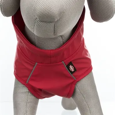 Trixie regenjas voor honden Vimy rood 62 cm – water- en winddicht - Afbeelding 5