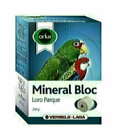 Orlux mineraalblok grote parkiet 400 g – gritsteen