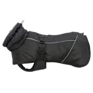 Trixie winterjas hond Brizon zwart 62 cm – waterdicht, met fleece - Afbeelding 1