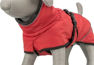 Trixie winterjas hond Explore Thermo rood 40 cm – water- en winddicht - Afbeelding 4