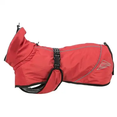 Trixie winterjas hond Explore Thermo rood 62 cm – water- en winddicht