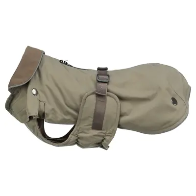 Trixie hondenjas Hermy olijfgroen 28 cm – voor teckels, waterafstotend
