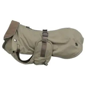 Trixie hondenjas Hermy olijfgroen 38 cm – slimfit voor teckels - Afbeelding 1