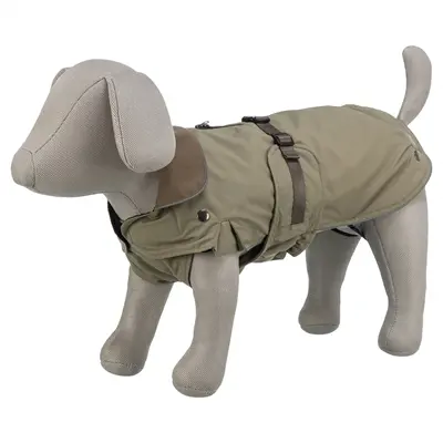 Trixie hondenjas Hermy olijfgroen 38 cm – slimfit voor teckels