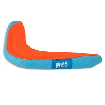 Chuckit Amphibious Boomerang 25 x 18 x 3 cm – drijvend hondenspeelgoed - Afbeelding 6