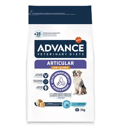 Advance Veterinary Diet hondenvoer Articular 3 kg – minder calorieën