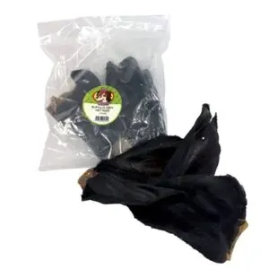 Petsnack buffeloren met haar 4 stuks – kauwsnack voor honden - Afbeelding 1