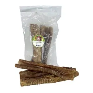 Petsnack buffelslurf 30 cm 300 g – kauwsnack van gedroogde luchtpijp - Afbeelding 1