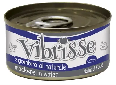 Vibrisse kattenvoer makreel 70 g – aanvullend natvoer, rijk aan vocht