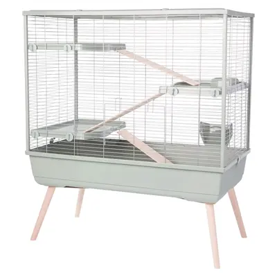 Zolux knaagdierkooi Neolife groen 99 x 54 x 114 cm – met inrichting