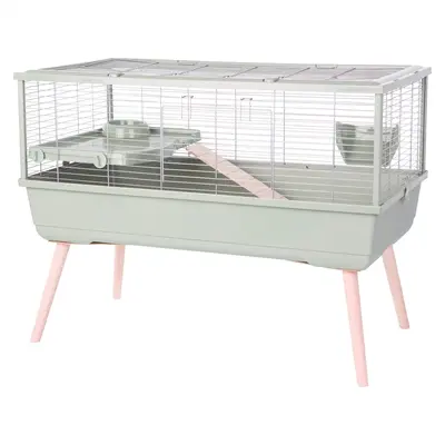 Zolux knaagdierkooi cavia Neolife groen 99 x 54 x 76 cm – met inrichting