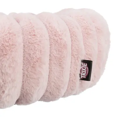 Trixie hondenmand Lonni rond roze 60 cm – pluche corduroy, antislip - Afbeelding 5
