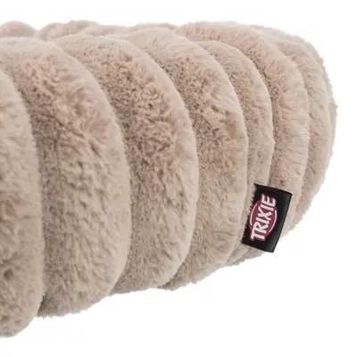 Trixie hondenmand Lonni rond lichtbruin 50 cm – pluche corduroy, antislip - Afbeelding 5