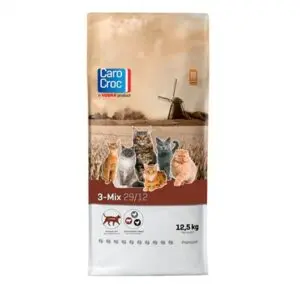Carocroc kattenvoer 3-Mix 12,5 kg – kip en rund - Afbeelding 1