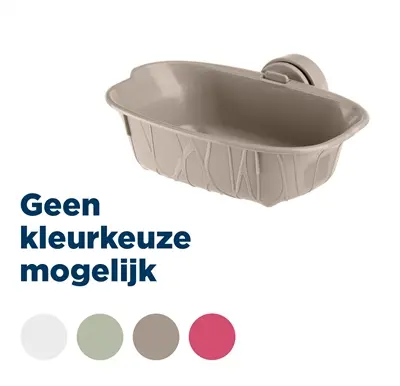 Imac vogelbad 14 x 8,5 x 4 cm – bevestiging tussen tralies, assorti