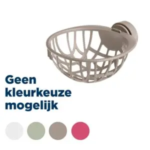 Imac nesthouder 10,5 cm – voor vogelnestjes, assorti - Afbeelding 1