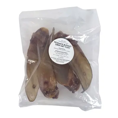 Petsnack buffeloren met vlees 4 stuks – kauwsnack voor honden - Afbeelding 5