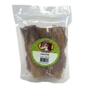 Petsnack nekspier buffel 15 cm 300 g – kauwsnack voor honden - Afbeelding 2