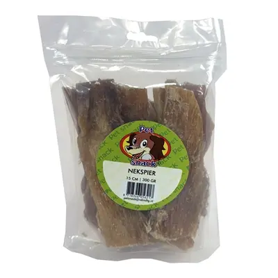 Petsnack nekspier buffel 15 cm 300 g – kauwsnack voor honden